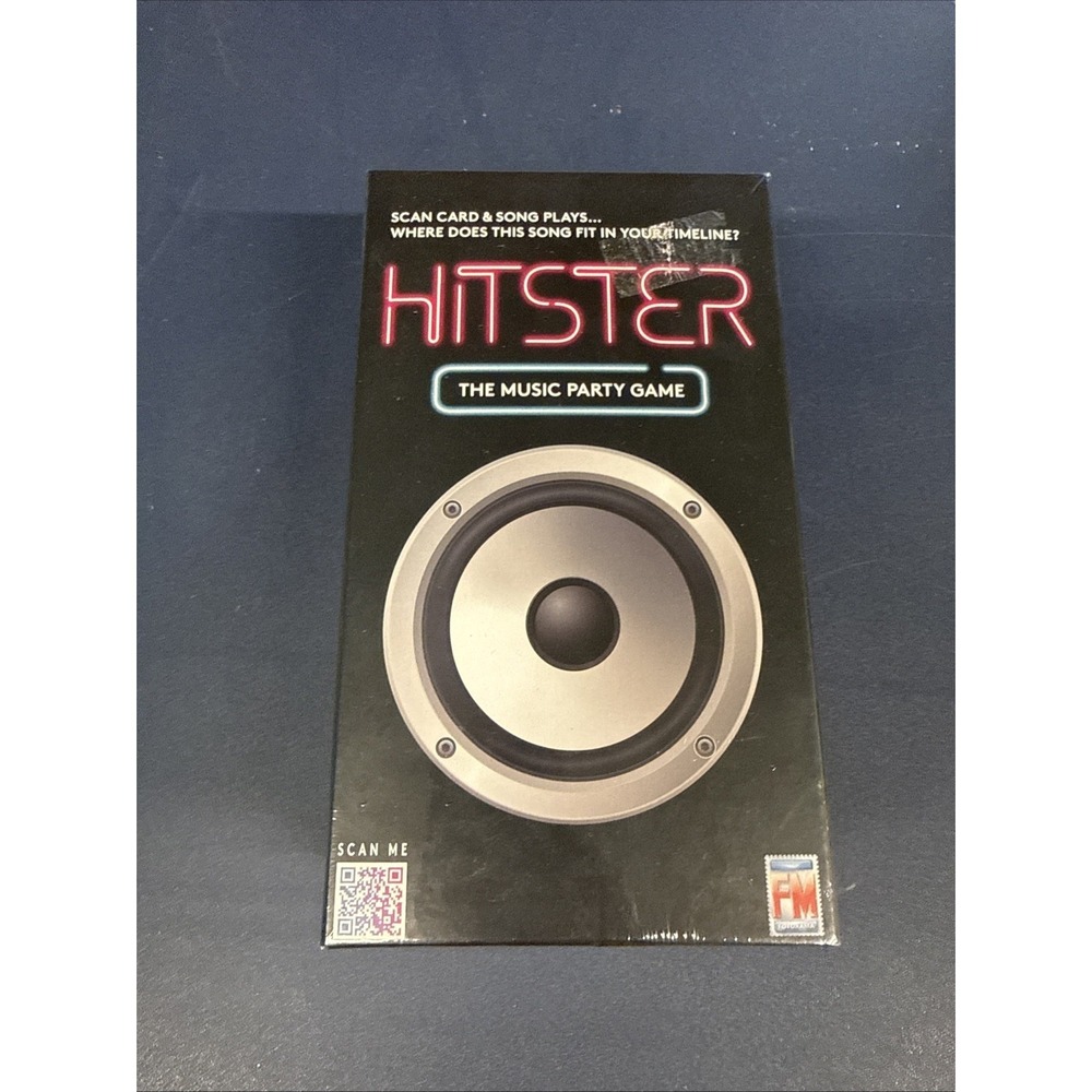 Hitster The Music Party Game 2-10 Players 16 Years+ Sealed NEW